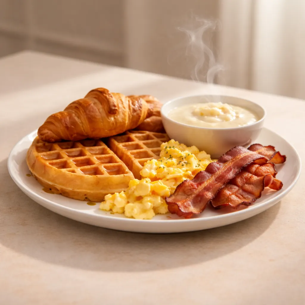 Kitchen Pride East New Orleans breakfast plate