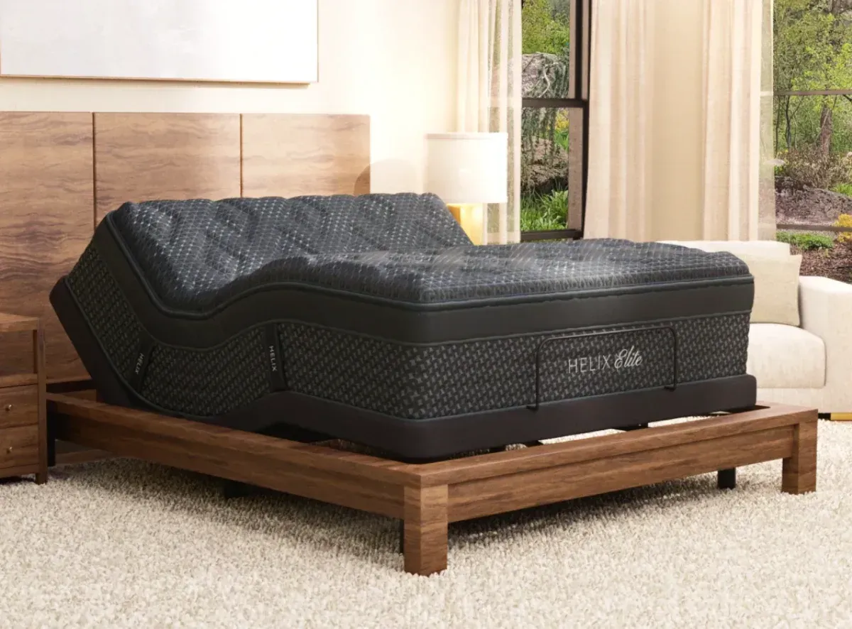 Puffy mattress layers of materials