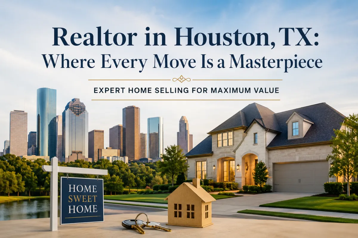 Realtor in Houston, TX helping buyers and sellers achieve successful home sales across Houston and surrounding communities