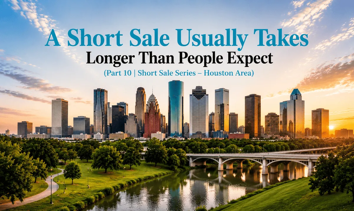 A Short Sale Usually Takes Longer