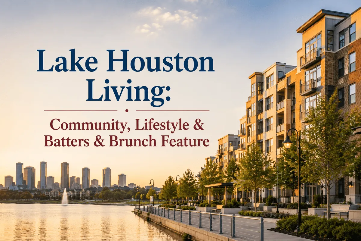 Lake Houston Living: Community, Lifestyle & Batters & Brunch Feature