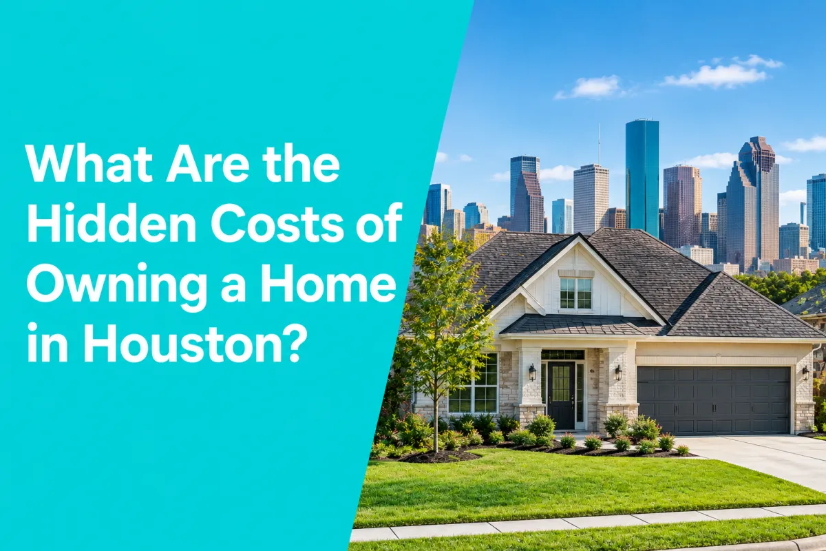 Houston TX home showing the potential hidden costs of homeownership
