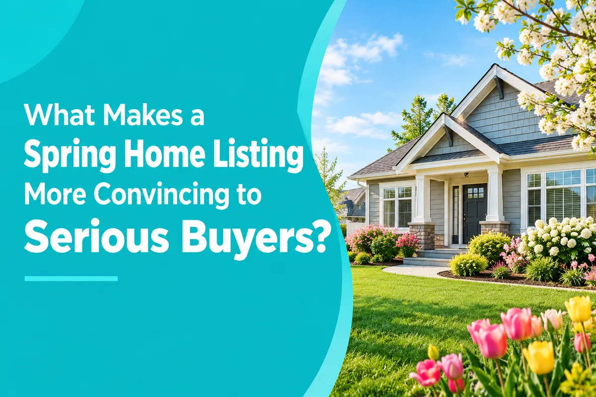 Spring TX home listing presentation and real estate marketing for serious buyers