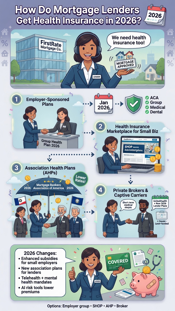 Atlanta mortgage lender reviewing health insurance options through a slow rate environment
