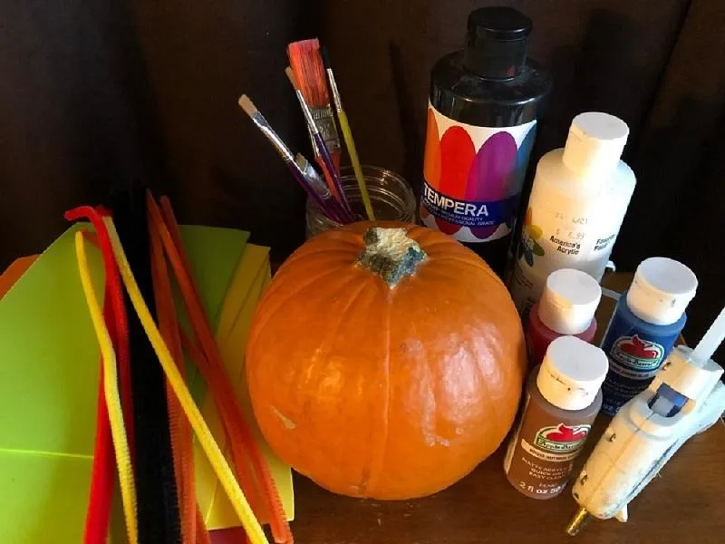 Pumpkin Painting Supplies