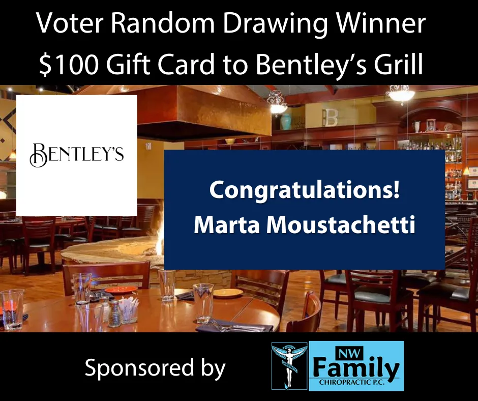 2023 Voter's Random Drawing Winner