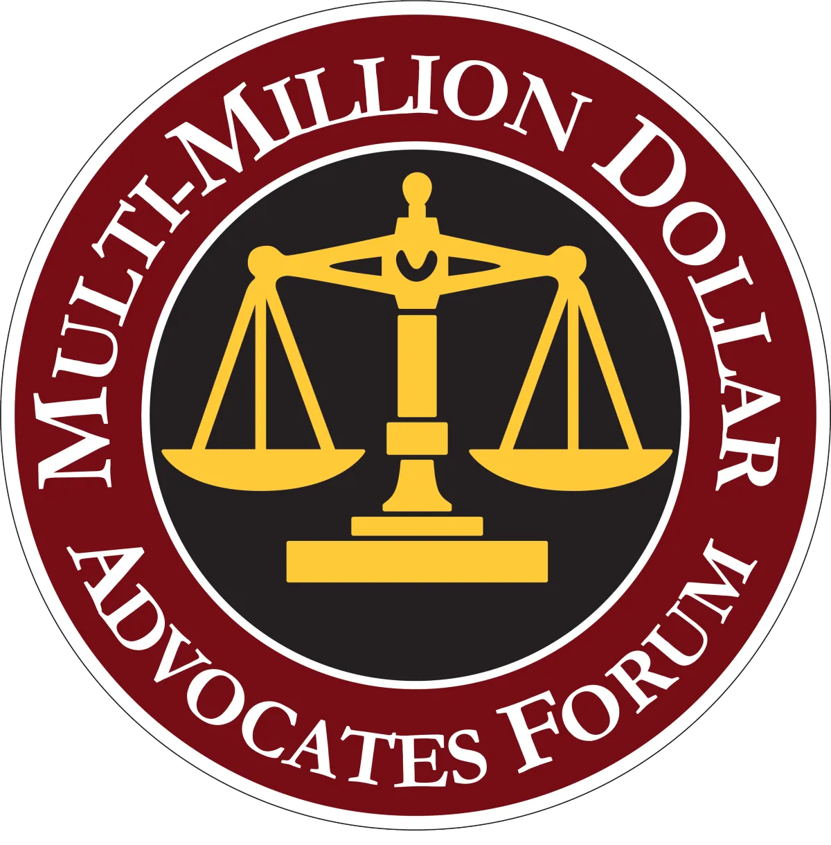 Million Dollar Advocates Forum Logo