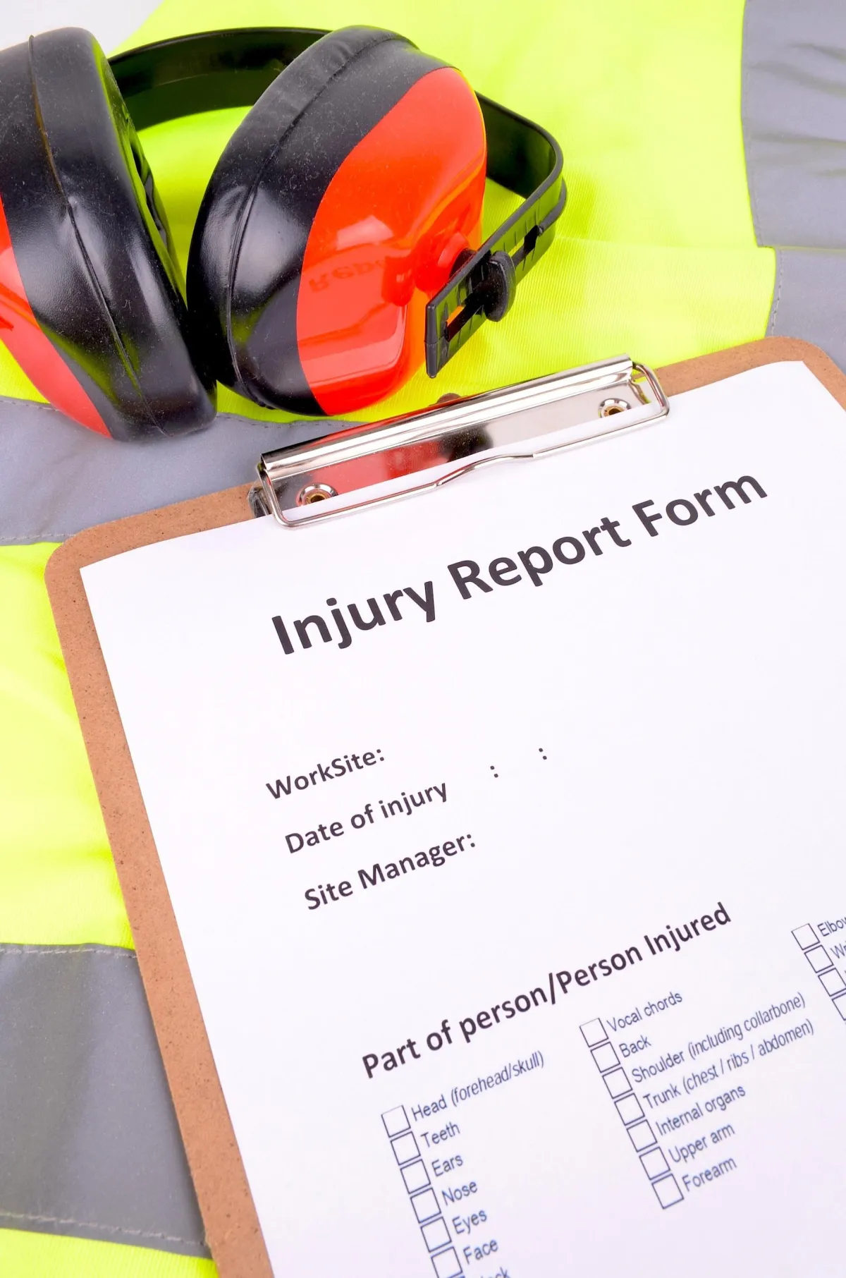 report your workers comp injury