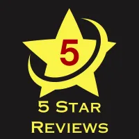 5 star reviews