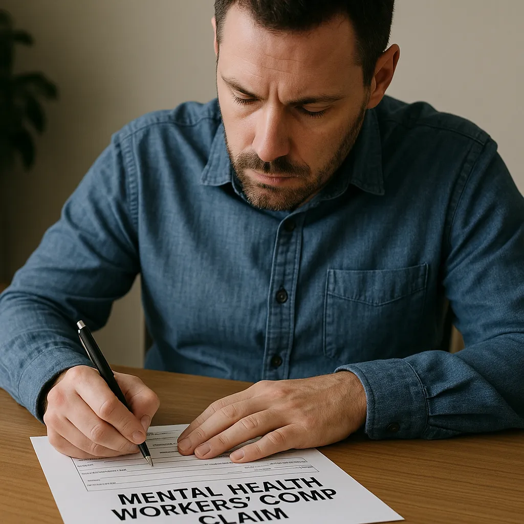 filing mental health claim