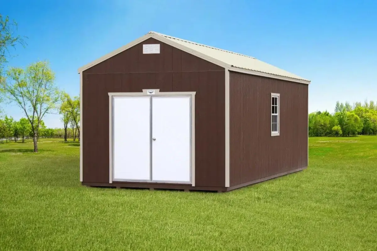 Portable shed for sale at Wynne Outdoor Sales in Wynne AR