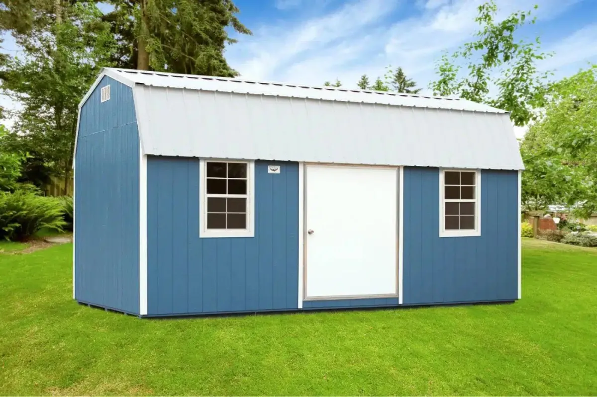 Portable shed for sale at Wynne Outdoor Sales in Wynne AR