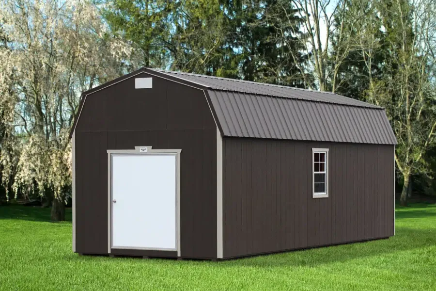 Custom-built wooden storage building available in Wynne AR