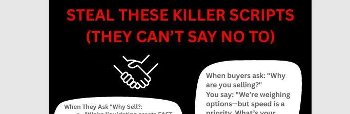 Free home seller checklist PDF with 48-hour cash offer scripts