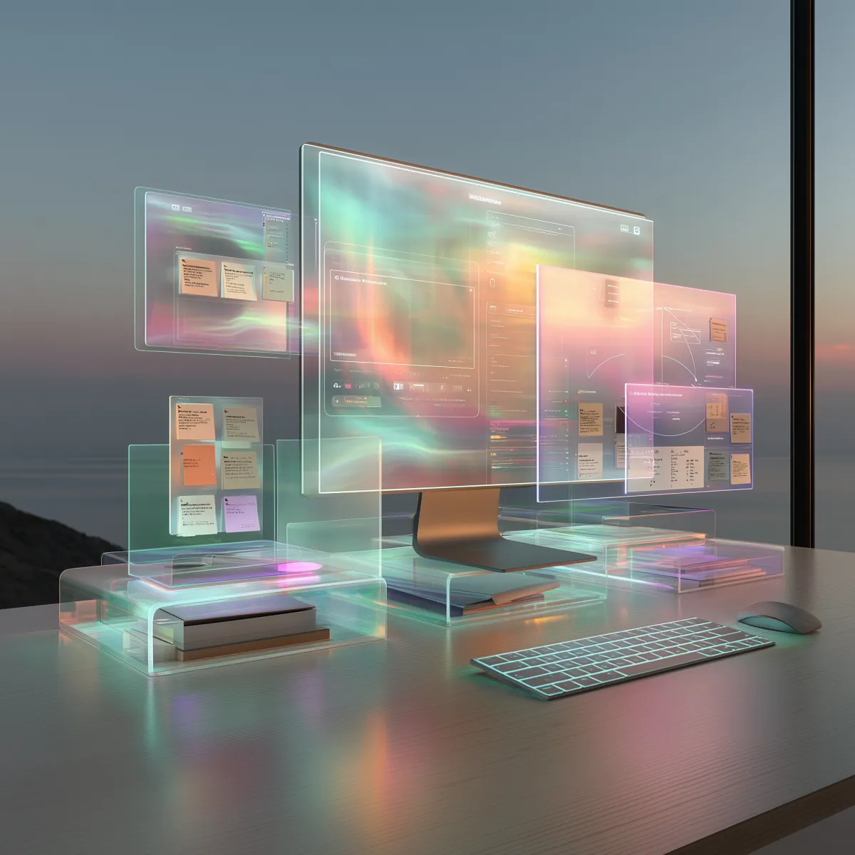 a group of people standing next to each other