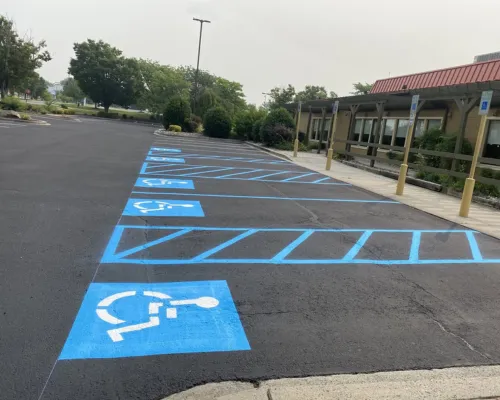 Line Striping Parking Lots in Bucks County