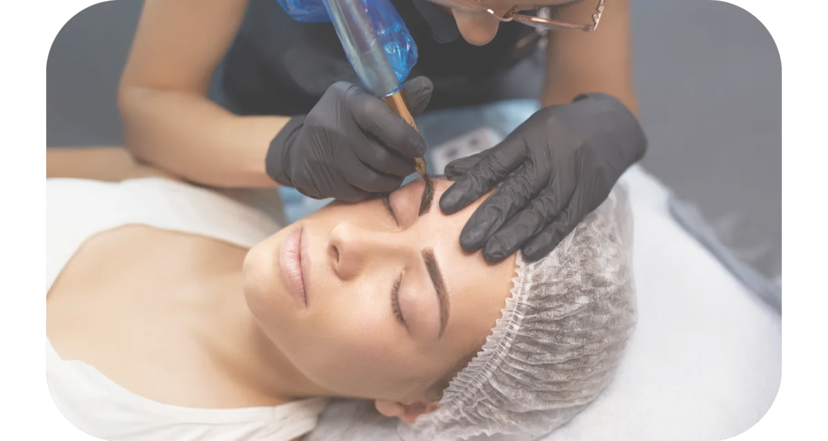 Permanent Makeup colour & shape correction in MA 