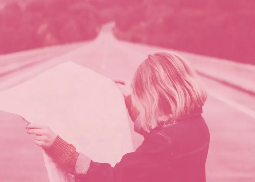 Woman navigating her leadership career across different stages of life
