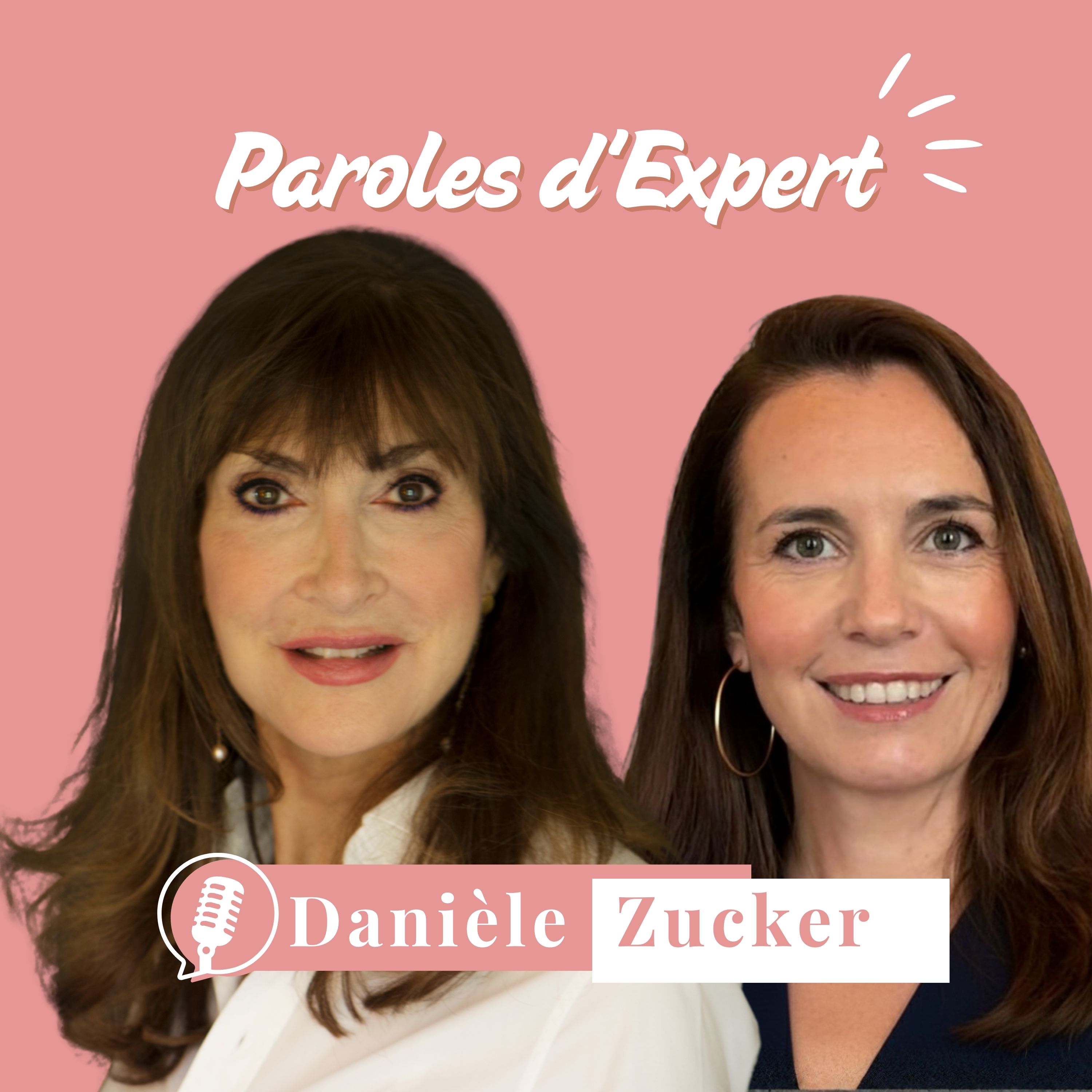 Danièle Zucker et Cécile Meunier lors de l'enregistrement du podcast TogetherWomenRise