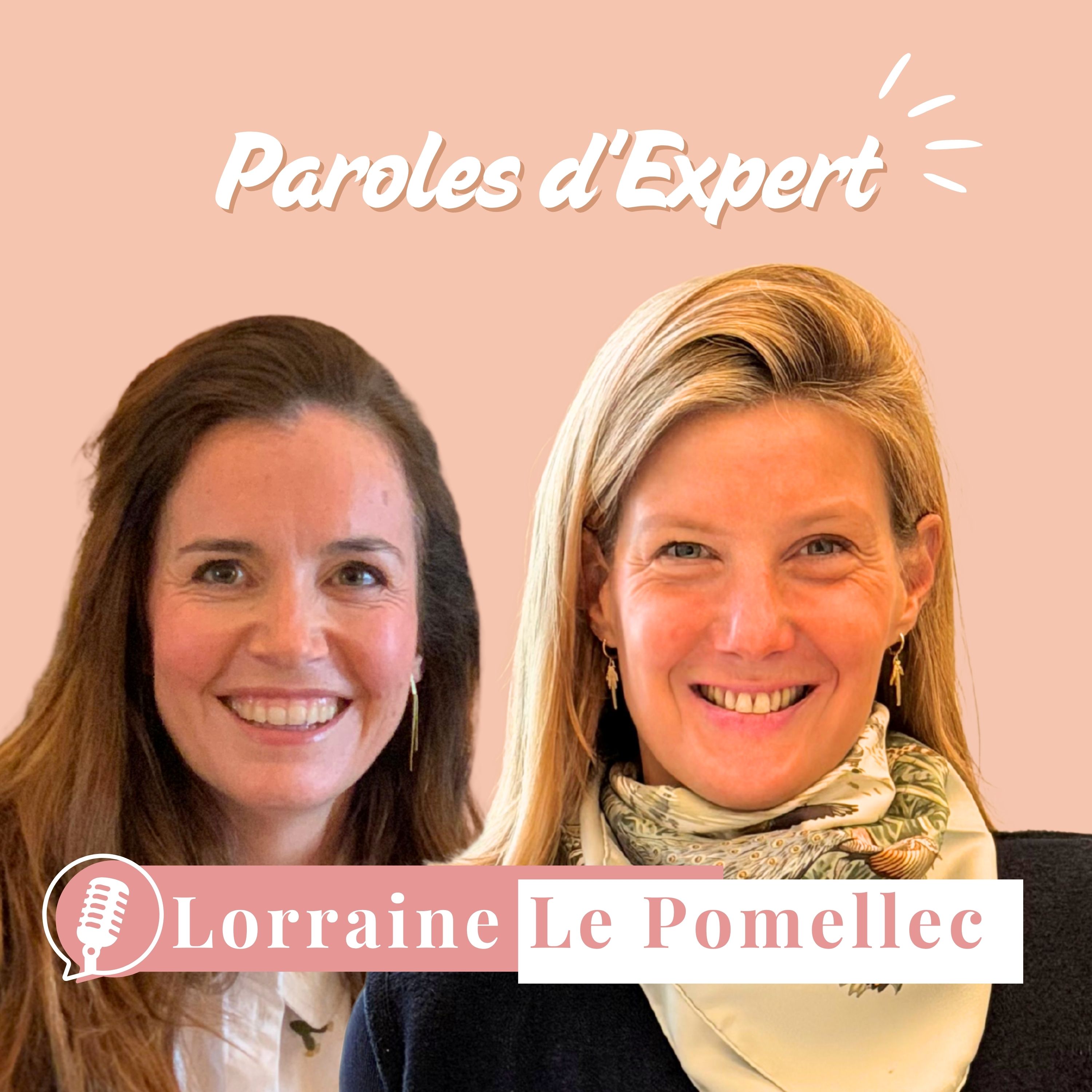 Lorraine Le Pomellec et Cécile Meunier lors de l'enregistrement du podcast TogetherWomenRise