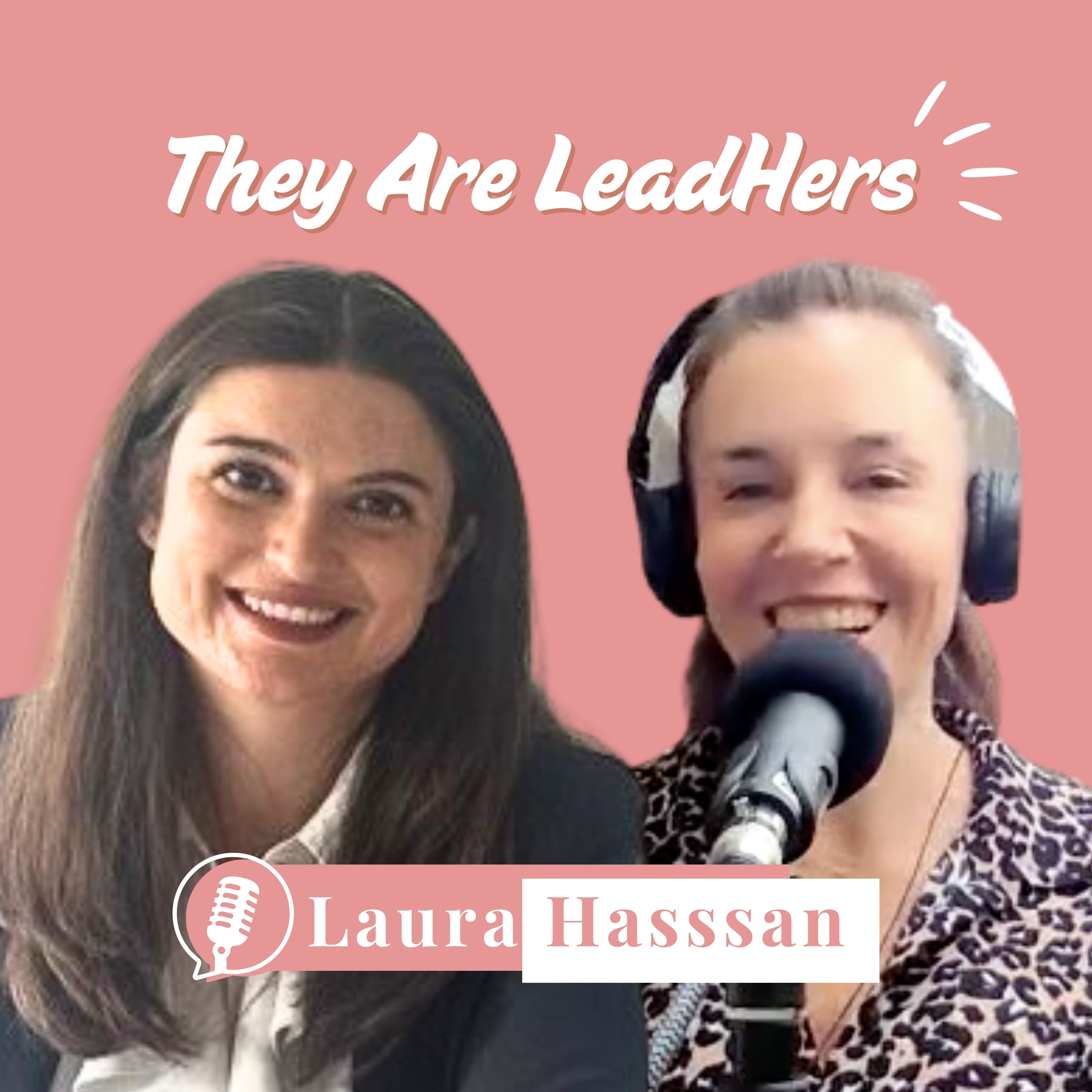 Laura Hassan et Cécile Meunier lors de l'enregistrement du podcast TogetherWomenRise