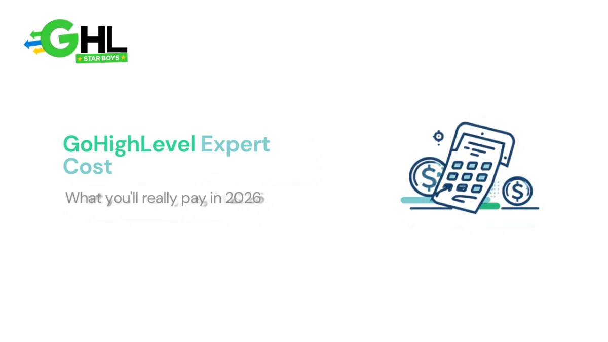 How much a GoHighLevel expert costs in 2026: hourly, project, retainer and done-for-you pricing