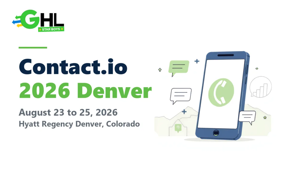 Contact.io 2026 call marketing conference on August 23 to 25 at the Hyatt Regency Denver, Colorado