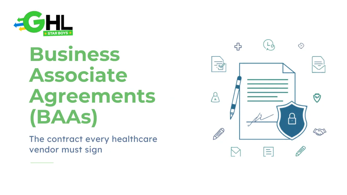 HIPAA Business Associate Agreement (BAA) guide for healthcare practices