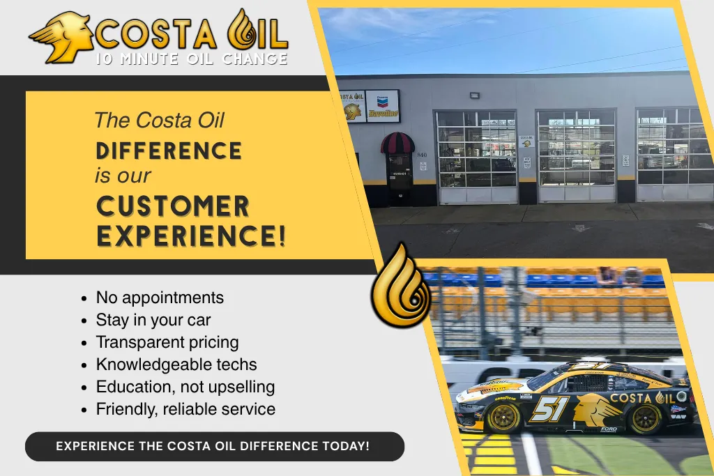 costa oil murfreesboro customer experience