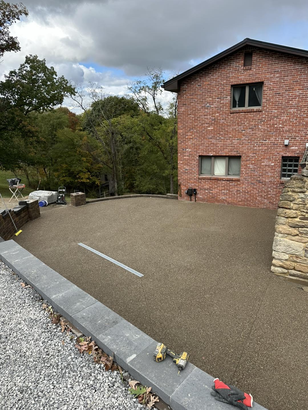 Concrete Patio Installation