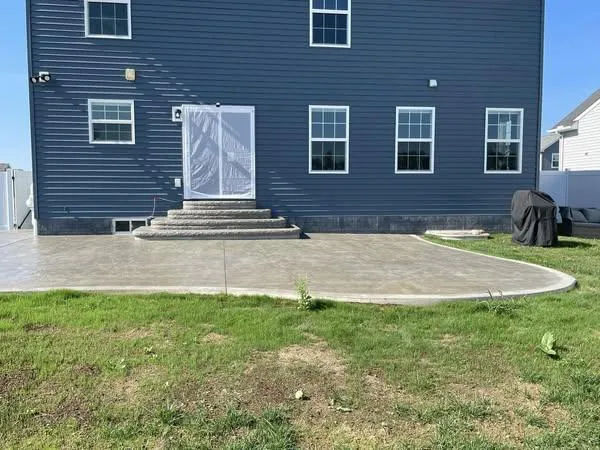 Stamped Concrete Sidewalk