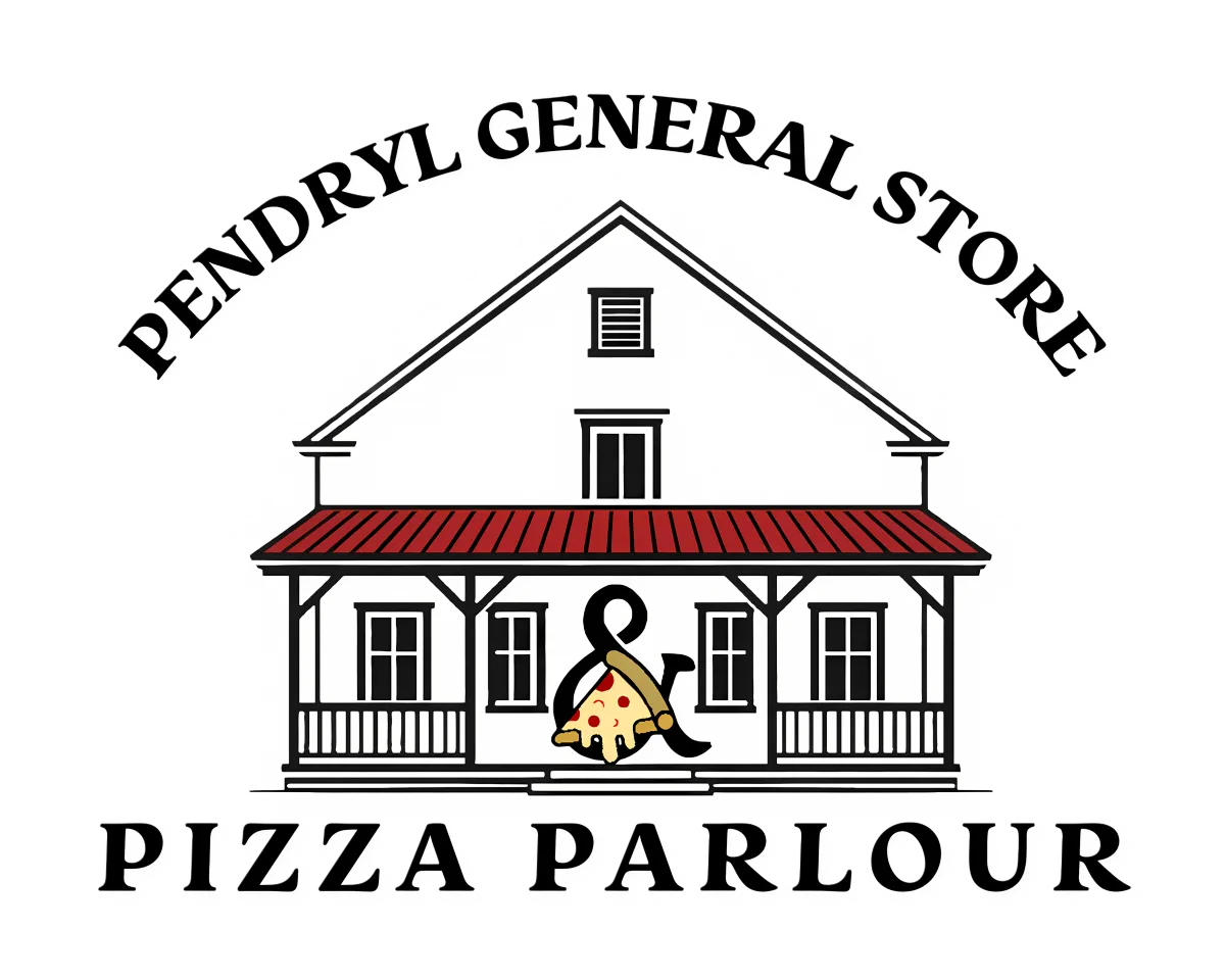 Pendryl General Store & Pizza Parlour Branding Logo