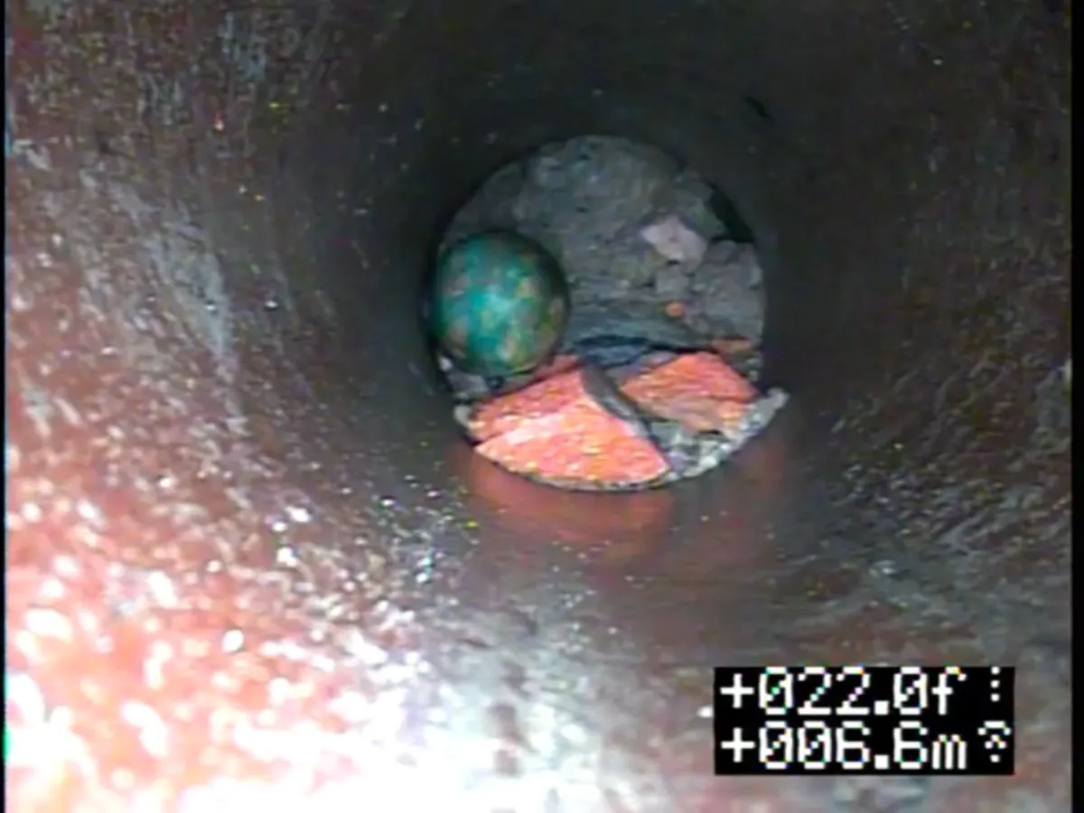 Contents of a Sanitary Sewer in Buffalo NY