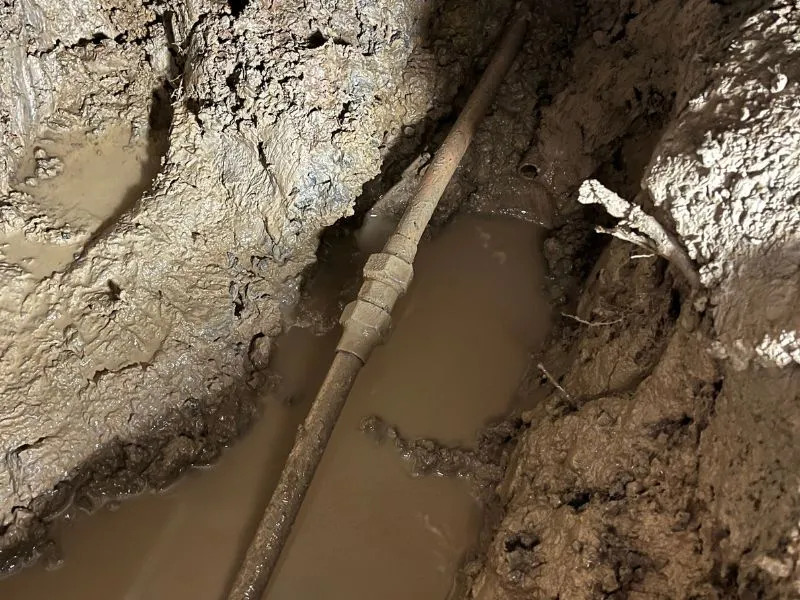 Replaced water main in crawlspace in Tonawanda NY