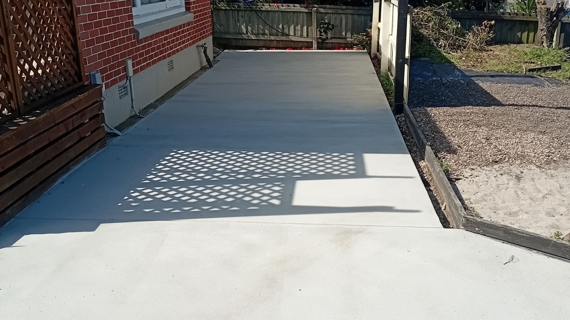 Concrete garage floors