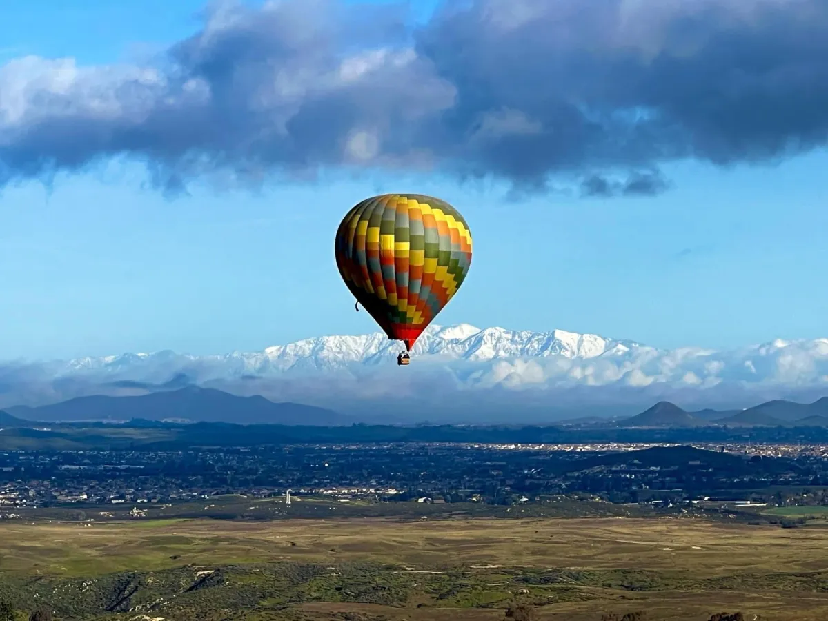 Temecula, CA — passengers boarding at winery