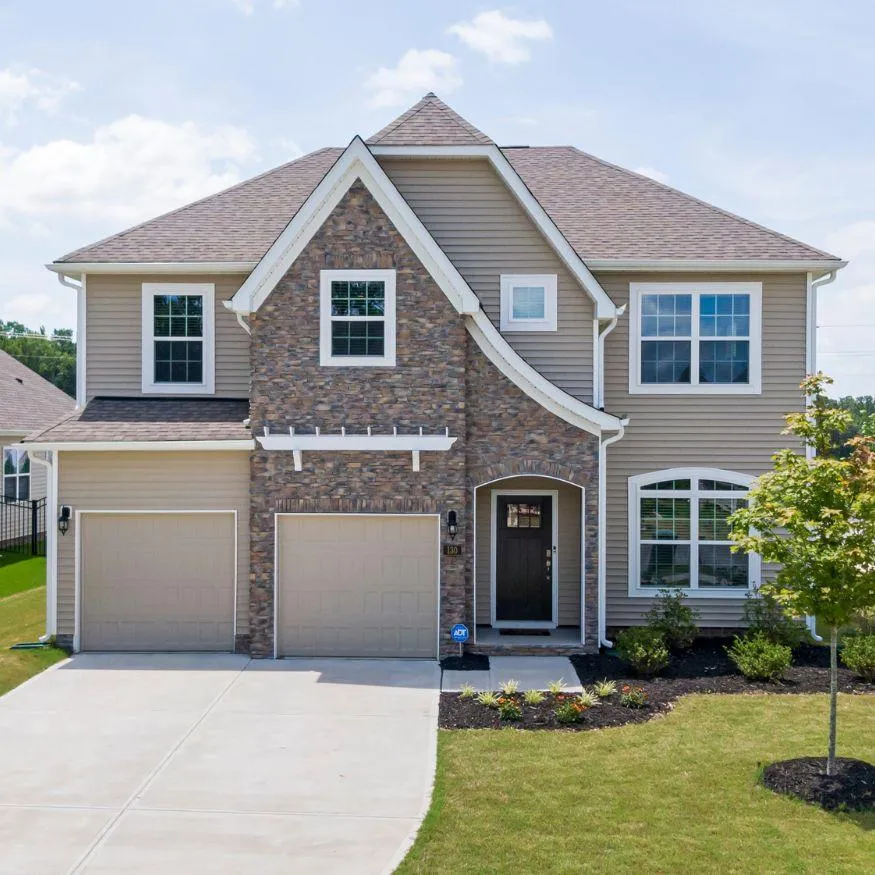 House with Hardie shaker siding
