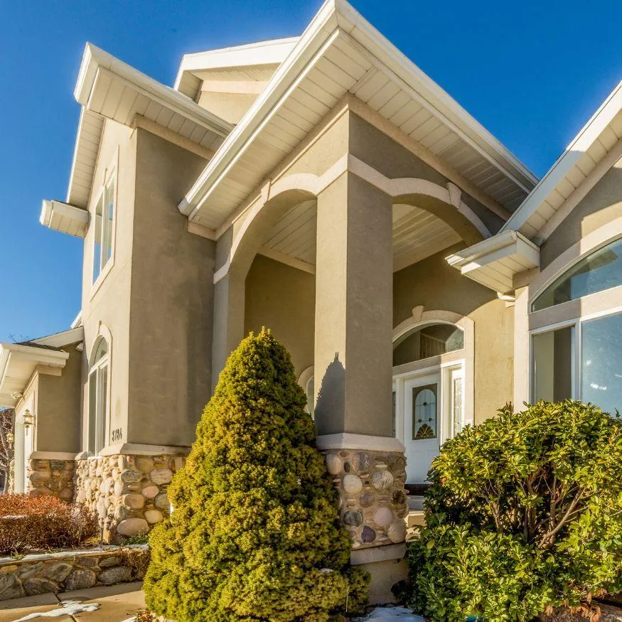 Stucco Siding house