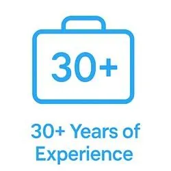 30 years experience icon