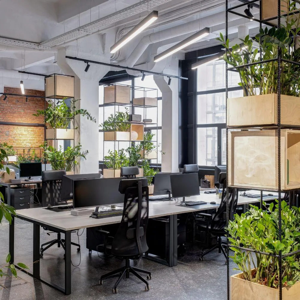 Office in Queens with Architectural Metalwork 