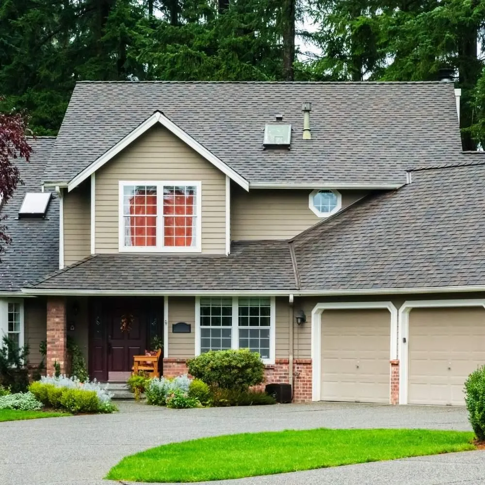 House with Vinyl Sliding