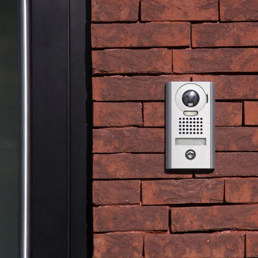 residential door buzzer with camera