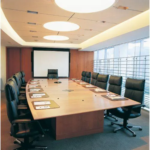 smart conference room with A/V cabling