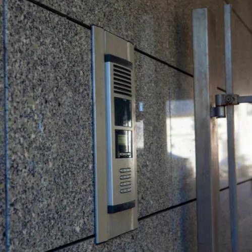 a new intercom in queen office building