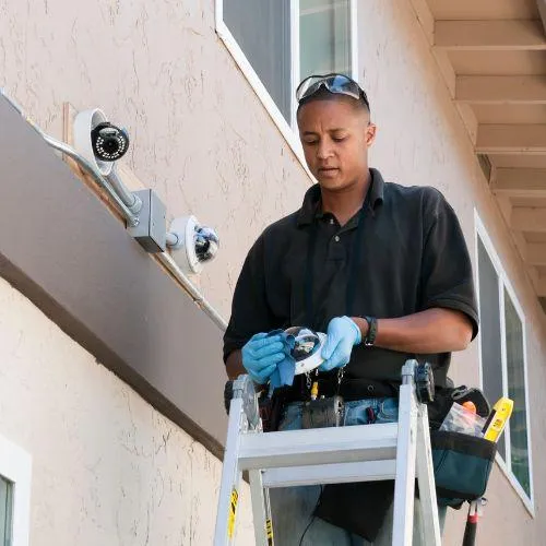 Or contractor installing a cctv in a commercial building