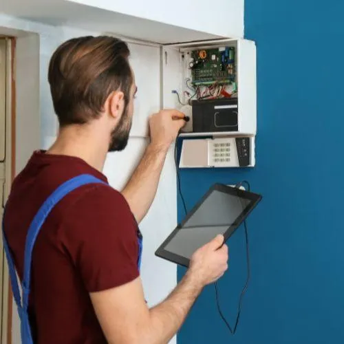 installation of access control and alarm 