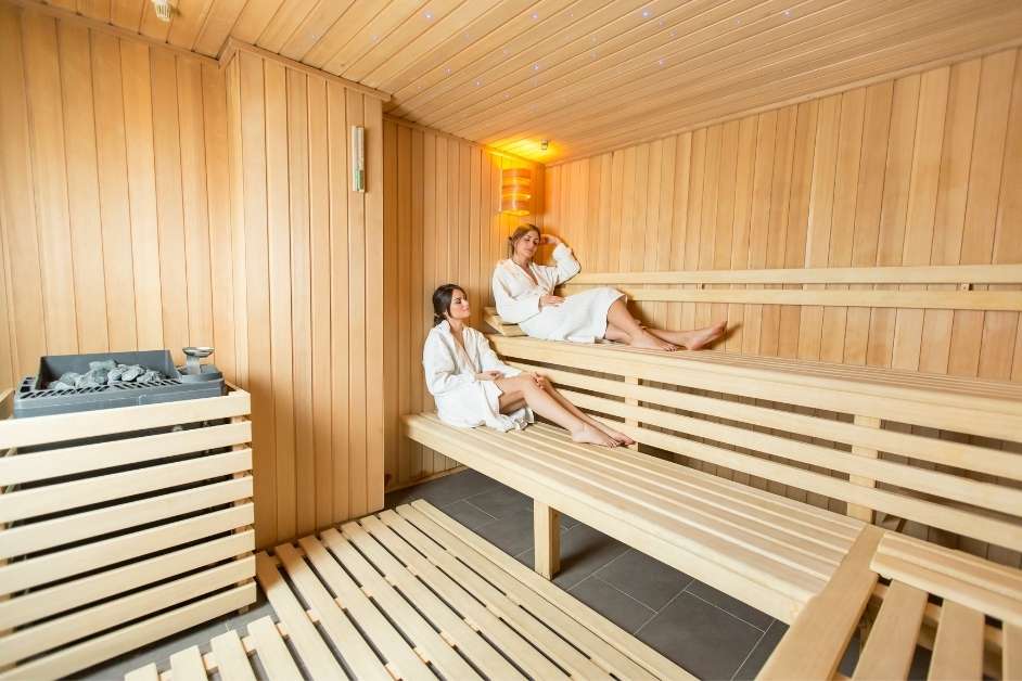 Commercial sauna spa installation Raleigh NC