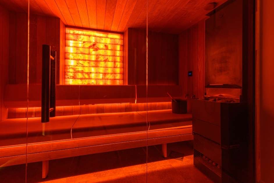 Custom infrared sauna installation in Asheville NC