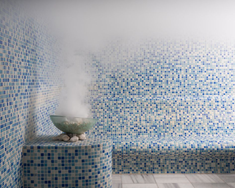 Custom steam room installation in Asheville NC