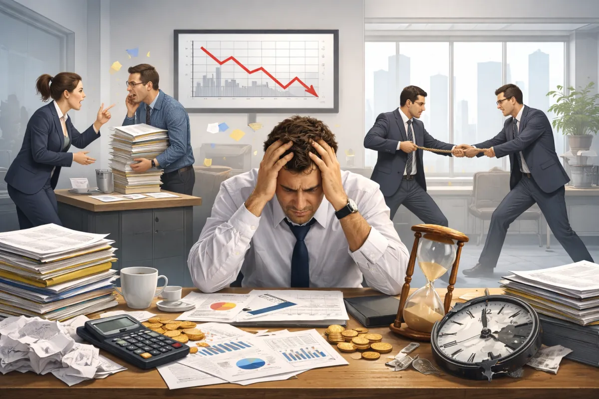 Man wearing headphones on a sports field.